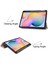 Samsung Galaxy Tab S6/tab S6 Tablet Kılıfı Için 10.4" Birinci Sınıf Deri Ince ve Hafif, Otomatik Uyku/uyandırma Sert Üç Katlı Stand Kapağı (P610/P615) Pembe Altın (Yurt Dışından) 3