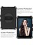 2019 iPad Air 10.5 Için, iPad Pro 10.5" Kılıf, Ekran Koruyuculu Kılıf, Döner Stand, El Kayışı ve Omuz Askısı Günlük Kullanım Için Kalem Tutucu - Siyah (Yurt Dışından) 4