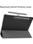 Samsung Galaxy Tab S7 Fe 12.4" 2021 / Galaxy Tab S7+ 12.4" 2021T730/T736 Için, Esnek Tpu Arka Kapak Otomatik Uyku/uyandırma Özellikli Hafif Üç Katlı Stand, Siyah (Yurt Dışından) 3