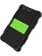 Samsung Galaxy Tab A7 Case 2021 (SM-T220/T225) Için Hibrit Samsung A7 Case 8.7 Inç Standlı, Darbeye Dayanıklı Sağlam Samsung Tablet A7 Erkek ve Kız Çocuk Kılıfı (Siyah+Yeşil) (Yurt Dışından) 1
