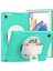 Samsung Tab A8 10.5 Inç Koruyucu Kapak X200/X205 Üç Geçirmez Tablet Her Şey Dahil Dönen Koruyucu Kapak Nane Yeşili (Yurt Dışından) 1