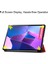 Lenovo Tab P12 Pro Kapak Kalem Tutucu ile 12.6 "darbeye Dayanıklı Kapak Tri-Fold Standı Folio Akıllı Kapak Için Lenovo Tab P12 Pro 12.6" Kırmızı (Yurt Dışından) 4