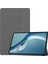 Huawei Matepad Pro 12.6 2021 Tablet Kılıfı Için Hafif Üç Katlı Stand Pc Sert Arka Kapak Kapak Tüm Vücut Sağlam Darbeye Dayanıklı Kapak(Renk: Gri) (Yurt Dışından) 1