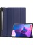 Lenovo Tab P12 Pro Için Kalem Tutuculu Kapak 12.6 "darbeye Dayanıklı Kapak Tri-Fold Standı Folio Akıllı Kapak Için Lenovo Tab P12 Pro 12.6" Koyu Mavi (Yurt Dışından) 1