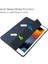 iPad 9./8./7. Nesil (2021/2020/2019) 10.2" Için - [dahili Kalemlik] Şeffaf Sırtlı Darbeye Dayanıklı Kılıf, Otomatik Uyku Uyandırma, Koyu Mavi (Yurt Dışından) 4