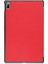 Lenovo Tab P11 Pro Case 11" 2021 (TB-J607F ), Lenovo Tab P11 Pro 11" Tablet Için Ince Hafif Akıllı Kapak Üç Katlı Parantez Folio Kılıf 2021'DE Çıktı - Kırmızı (Yurt Dışından) 4