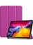iPad Pro 11" Kılıf 2021 Için, [apple Kalem Şarjını Destekleyin] iPad Pro 11" Için 2021 Otomatik Uyandırma/uyku Fonksiyonlu Ince Üç Katlı Ciltli Akıllı Kapak, Mor (Yurt Dışından) 1