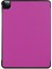 iPad Pro 11" Kılıf 2021 Için, [apple Kalem Şarjını Destekleyin] iPad Pro 11" Için 2021 Otomatik Uyandırma/uyku Fonksiyonlu Ince Üç Katlı Ciltli Akıllı Kapak, Mor (Yurt Dışından) 4