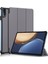 Huawei Honor V7 Pro Tablet Kılıfı Için, Üç Katlı Koruyucu Standlı Bilgisayar Sert Kabuk Ince Kılıf, Otomatik Uyku/uyandırma Koruyucu Kılıf Kapaklı (Renk: Gri) (Yurt Dışından) 1