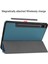 Samsung Galaxy Tab S7/tab S7 Tablet Kılıfı Için 11 Inç, Birinci Sınıf Deri, Ince ve Hafif, Otomatik Uyutma/uyandırma Sert Üç Katlı Stand Kapağı (SM-T870/T875) Koyu Yeşil (Yurt Dışından) 4