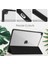iPad 9./8./7. Nesil (2021/2020/2019) 10.2" - [dahili Kalemlik] Şeffaf Şeffaf Sırtlı Darbeye Dayanıklı Kapak, Otomatik Uykudan Uyanma, Siyah (Yurt Dışından) 3
