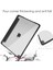 iPad 9./8./7. Nesil (2021/2020/2019) 10.2" - [dahili Kalemlik] Şeffaf Şeffaf Sırtlı Darbeye Dayanıklı Kapak, Otomatik Uykudan Uyanma, Siyah (Yurt Dışından) 4