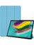 Galaxy Tab S5E Kılıf Için, Samsung Galaxy Tab S5E SM-T720 Için Otomatik Uyku/uyandırma Fonksiyonlu Akıllı Telefon Kılıfı Üç Katlı Stand Ince ve Hafif; SM-T725 Mavi (Yurt Dışından) 1