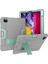 iPad Pro 11 2020 Için, Hibrit Ağır Hizmet Tipi Üç Katmanlı Tam Gövde Darbeye Dayanıklı Sağlam Kılıf ve iPad Pro 11 2020 Için Standlı 11 Inç (Gri) (Yurt Dışından) 1