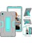 Galaxy Tab A7 Lite 8.7 Kılıf Için, Samsung Galaxy Tab A7 Lite 8.7 2021 Model SM-T220/SM-T225(GRI) Için Ağır Hizmet Tipi Sağlam Tam Gövde Hibrid Darbeye Dayanıklı Düşme Kılıfı (Yurt Dışından) 2