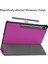 Samsung Galaxy Tab S7 Fe 12.4" 2021 / Galaxy Tab S7+ 12.4" 2021T730/T736 Için, Esnek Tpu Arka Kapak Otomatik Uyku/uyandırma Özellikli Hafif Üç Katlı Stand, Mor (Yurt Dışından) 4