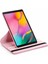 Samsung Tab A 10.1 T510 Için Dönen Kapak Premium Pu Deri Çok Açılı Görüntüleme Standı T510/T515 2019 Için Ultra Ince Katlanır Sert Arka Kılıf, Pembe (Yurt Dışından) 4