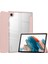 Samsung Galaxy Tab A8 10.5" 2021 Modelleri Için (SM-X200/X205), Şeffaf Sırtlı Darbeye Dayanıklı Kılıf, Otomatik Uyandırma/uyku, Pembe Altın (Yurt Dışından) 1