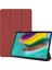 Galaxy Tab S5E Kılıf Için, Samsung Galaxy Tab S5E SM-T720 Için Otomatik Uyku/uyandırma Fonksiyonlu Akıllı Telefon Kılıfı Üç Katlı Stand Ince ve Hafif; SM-T725 Bordo (Yurt Dışından) 1