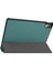 Lenovo Tab P11 Pro Case 11.5" 2020 (TB-J706F ), Lenovo Tab P11 Pro 11.5" Tablet Için Ince Hafif Akıllı Kapak Üçe Katlama Braketi Folio Sert Kılıf 2020'DE Çıktı - Koyu Yeşil (Yurt Dışından) 3