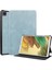 Galaxy Tab A7 Lite 8.7" 2021 Kapak SM-T220/225 Için, Ince Hafif Folyo Standı Pu Deri Kılıf Yumuşak Tpu Arka Kapak Samsung Galaxy Tab A7 Lite 2021 Tablet Için, Mavi (Yurt Dışından) 1