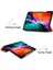 2021 5. Nesil iPad Pro 12.9" Kılıf, Otomatik Uyandırma/uyku Kapağı, Kalem Tutuculu Kapak, Ince Yumuşak Tpu Arka Akıllı Üç Katlı Stand (Kırmızı) (Yurt Dışından) 2