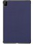 Huawei Matepad Pro 12.6 2021 Tablet Kılıfı Için Hafif Üç Katlı Stand Pc Sert Arka Kapak Kapak Tüm Vücut Sağlam Darbeye Dayanıklı Kapak(Renk: Koyu Mavi) (Yurt Dışından) 2