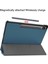 Samsung Galaxy Tab S7 Fe 12.4" 2021 / Galaxy Tab S7+ 12.4" 2021 T730/T736 Için, Esnek Tpu Arka Kapak Otomatik Uyku/uyandırma Işlevli Hafif Üçe Katlanan Stand, Koyu Yeşil (Yurt Dışından) 3