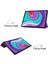Lenovo Tab P11 Pro Case 11.5" 2020 (TB-J706F ), Ince Hafif Akıllı Kapak Üç Katlı Stand Folio Hardshell Kılıf Için Lenovo Tab P11 Pro 11.5" Tablet Çıkış 2020 - Mor (Yurt Dışından) 2