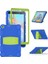 2019 Samsung Tab 10.1 Tablet Pc Için Kapak T515 Silikon Damla Kılıf T510 Standı Her Şey Dahil Kapak Mavi + Yeşil (Yurt Dışından) 1