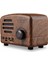 Kablosuz Stereo Retro Hoparlörler, Güçlü Sesli Taşınabilir Bluetooth Vintage Hoparlörler, Çağrıları Yanıtlama, Tf Kart, Mutfak Yatak Odaları Parti Dış Mekan (Yurt Dışından) 1
