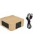 Kablosuz Bluetooth Hoparlör Subwoofer Kararlı Taşınabilir USB Masaüstü Retro Hoparlörler Ev Açık Mini Hoparlör Için 60Hz-18KHz (Yurt Dışından) 1