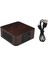 Ahşap Kablosuz Bluetooth Hoparlör Subwoofer Kararlı Taşınabilir USB Masaüstü Retro Hoparlörler Ev Açık Mini Hoparlör Için 60Hz-18KHz (Yurt Dışından) 1