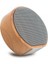 Dış Mekan Yeni A60 Kablosuz Hoparlör Subwoofer Akıllı Ses Ahşap Tahıl Bluetooth Hoparlör Dahili Yüksek Çözünürlüklü Mikrofon (Siyah) (Yurt Dışından) 1