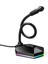USB Masaüstü Mikrofonu, Rgb Işıklı Bükülebilir Mikrofon, Tak ve Çalıştır Kapasitör, Sesli Sohbet, Video Konferans Mikrofonu (Yurt Dışından) 1