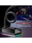 USB Masaüstü Mikrofonu, Rgb Işıklı Bükülebilir Mikrofon, Tak ve Çalıştır Kapasitör, Sesli Sohbet, Video Konferans Mikrofonu (Yurt Dışından) 3