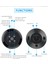 Açık Taşınabilir Kablosuz Bluetooth Ses Kartı Cep Telefonu Bluetooth Oynatıcı Mikrofonlu Taşınabilir 6d Stereo Mini Hoparlör (Yurt Dışından) 2