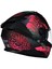 Stream 2 Jungle Mat Siyah-Mavi-Pembe Kask 5