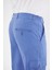 Erkek Kargo Cepli Blue Slim Fit Günlük Rahat Pantolon 5