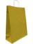 Büküm Saplı Kraft Kağıt Karton Hediyelik Çanta Poşet Torba - Altın - 25X31 Cm. - 25 Adetlik Paket 1