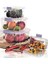 Gıda Saklama Kabı Erzak Saklama Kabı Meyve Sebze Saklama Kabı 3'lü Set 1 Lt - 3lt - 5lt 4