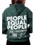 People Oversize Hoodie Kadın - Yeşil 4