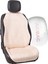 Krem Peluş Otomind Oto Minderi 2'li Set 2