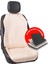 Krem Peluş Otomind Oto Minderi 2'li Set 4