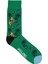 Kingston High Summer Skull Sock Erkek Yeşil Çorap 12217541-21 1