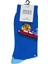 Jack & Jones Kingston High Summer Skull Sock Erkek Mavi Çorap 12217541-07 2