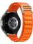 Huawei Watch Gt 3 Active (46MM) 22MM Için Alpine Loop Kordon-74 Turuncu 1