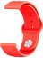 Huawei Watch Gt 3 Elegant (42MM) 20MM Için Klasik Silikon Kordon-11 Kırmızı 1