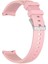 Huawei Watch Gt 2 (46MM) 22MM Için Çizgili Silikon Kordon-18 Pembe 1