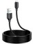 2.4A USB Lighting Hızlı Şarj ve Data Kablosu - 1 Metre 2